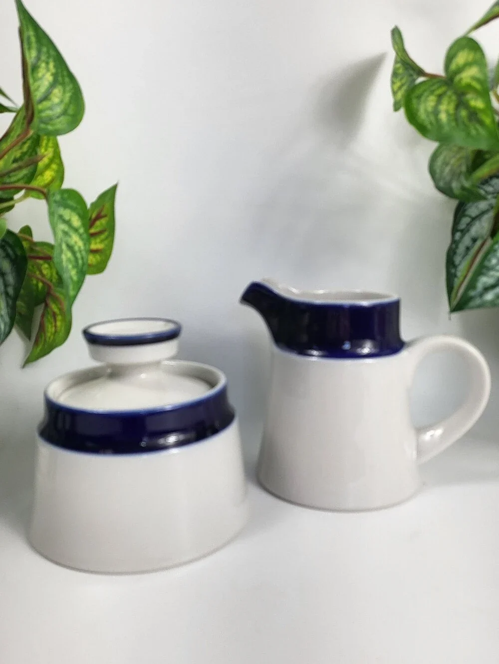 Noritake Sugar & Creamer - Primastone Fjord Running Free - Mid Century Vintage